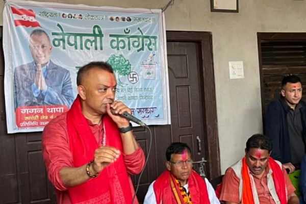 मधेस बुझ्न सर्लाही आएको हुँ, अब सांसद खोज्दै आउनुपर्दैन : गगन थापा